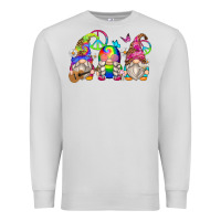 Dove Grey hippie gnomes Premium Sweatshirt - Zillion Design Studio