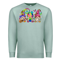 Seafoam hippie gnomes Premium Sweatshirt - Zillion Design Studio