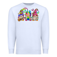 White hippie gnomes Premium Sweatshirt - Zillion Design Studio