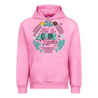 Fuchsia Pink i'm a jesus lovin' Urban Hoodie - Artiststas