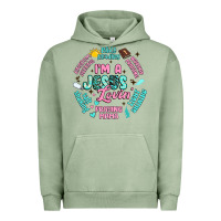 Pigment Oil Green i'm a jesus lovin' Urban Hoodie - Artiststas