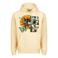 Pina Colada cross with sunflower Premium Hoodie - JahusDesignShop