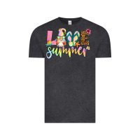 Vintage Black love summer with gnome Vintage Tee - Artiststas