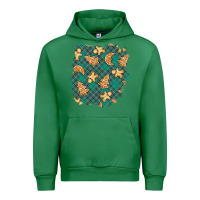 Emerald christmas gingerbread cookies patch Urban Hoodie - BundleAndBundleShop