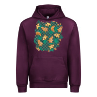Mauve Wine christmas gingerbread cookies patch Urban Hoodie - BundleAndBundleShop