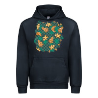 Navy christmas gingerbread cookies patch Urban Hoodie - BundleAndBundleShop
