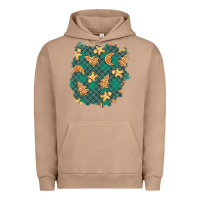 Pigment Burro christmas gingerbread cookies patch Urban Hoodie - BundleAndBundleShop