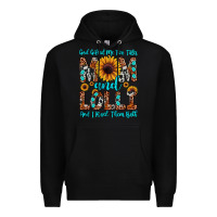 Black god gifted me two titles mom and lolli  and i rock Premium Hoodie - JahusDesignShop