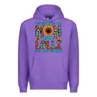 Purple god gifted me two titles mom and lolli  and i rock Premium Hoodie - JahusDesignShop