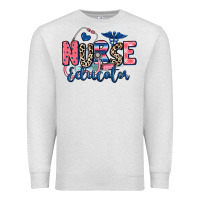 Oatmeal Heather nurse educator Premium Sweatshirt - RanaPortraitStore