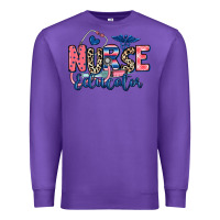 Purple nurse educator Premium Sweatshirt - RanaPortraitStore