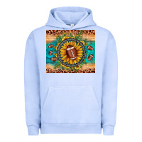 Pigment Grape Ice football leopard turquoise sunflower Urban Hoodie - JahusDesignShop