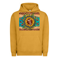 Pigment Peanut Butter football leopard turquoise sunflower Urban Hoodie - JahusDesignShop