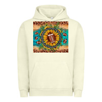 Pigment Pistachio football leopard turquoise sunflower Urban Hoodie - JahusDesignShop