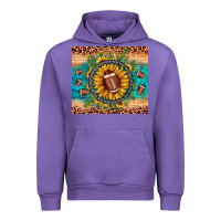 Tulip football leopard turquoise sunflower Urban Hoodie - JahusDesignShop