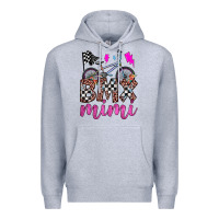 Heather Grey bmx mimi Premium Hoodie - JahusDesignShop