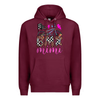 Burgundy bmx mimi Premium Hoodie - JahusDesignShop