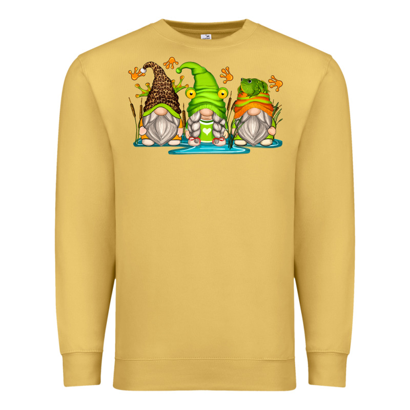 Frog Gnomes Premium Sweatshirt by Zillion Design Studio | Teevron