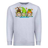 Heather Grey frog gnomes Premium Sweatshirt - Zillion Design Studio