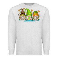 Oatmeal Heather frog gnomes Premium Sweatshirt - Zillion Design Studio