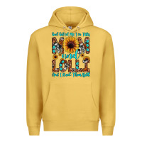 Antique Gold god gifted me two titles mom and lolli  and i rock Premium Hoodie - JahusDesignShop