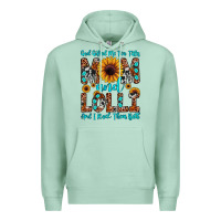 Seafoam god gifted me two titles mom and lolli  and i rock Premium Hoodie - JahusDesignShop