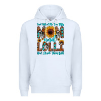 White god gifted me two titles mom and lolli  and i rock Premium Hoodie - JahusDesignShop