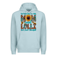 Blue Mist god gifted me two titles mom and lolli  and i rock Premium Hoodie - JahusDesignShop