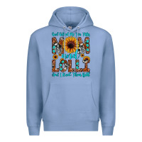 Colony Blue god gifted me two titles mom and lolli  and i rock Premium Hoodie - JahusDesignShop