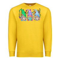 Lemon floral gnomes Premium Sweatshirt - Zillion Design Studio