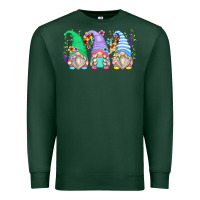 Sports Green floral gnomes Premium Sweatshirt - Zillion Design Studio