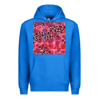 True Royal valentines day roses leopard seamless pattern Premium Hoodie - JahusDesignShop