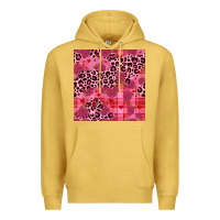 Antique Gold valentines day roses leopard seamless pattern Premium Hoodie - JahusDesignShop