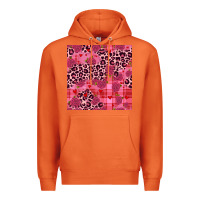Carrot valentines day roses leopard seamless pattern Premium Hoodie - JahusDesignShop