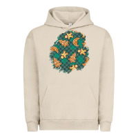 Pigment French Oak christmas gingerbread cookies patch Urban Hoodie - BundleAndBundleShop