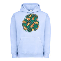 Pigment Grape Ice christmas gingerbread cookies patch Urban Hoodie - BundleAndBundleShop