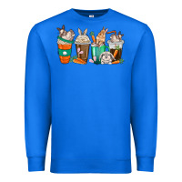 True Royal rabbit coffee cups Premium Sweatshirt - texasbilliewilder