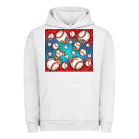 Pigment Lunar Rock baseball paisley and jean pattern Urban Hoodie - JahusDesignShop
