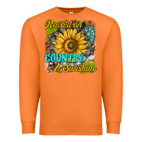 Carrot raised on country and sunshine Premium Sweatshirt - texasbilliewilder