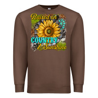 Chestnut raised on country and sunshine Premium Sweatshirt - texasbilliewilder