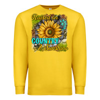 Lemon raised on country and sunshine Premium Sweatshirt - texasbilliewilder