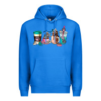 Cat  Coffee Cup Premium Hoodie | Teevron
