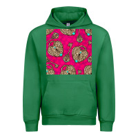 Emerald valentines day lock and key seamless pattern Urban Hoodie - BundleAndBundleShop