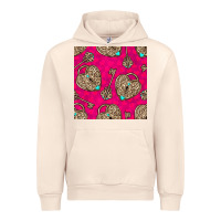 Sandshell valentines day lock and key seamless pattern Urban Hoodie - BundleAndBundleShop