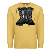 Antique Gold soldier boots Premium Sweatshirt - RanaPortraitStore