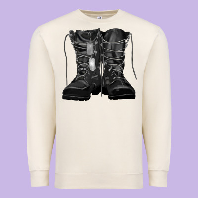 Premium Sweatshirt soldier boots