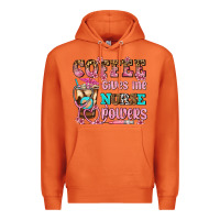 Carrot coffee gives me nurse power Premium Hoodie - AdoDesignShop