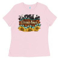 Bubblegum Pink western grandma Ladies Tee - BarkalooDesign