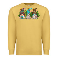 Antique Gold cactus gnomes Premium Sweatshirt - Zillion Design Studio