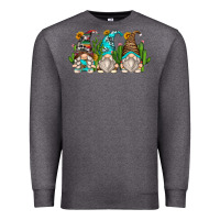 Charcoal Heather cactus gnomes Premium Sweatshirt - Zillion Design Studio